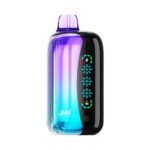 JNR colorful vape device with smart display, battery and e-liquid indicators